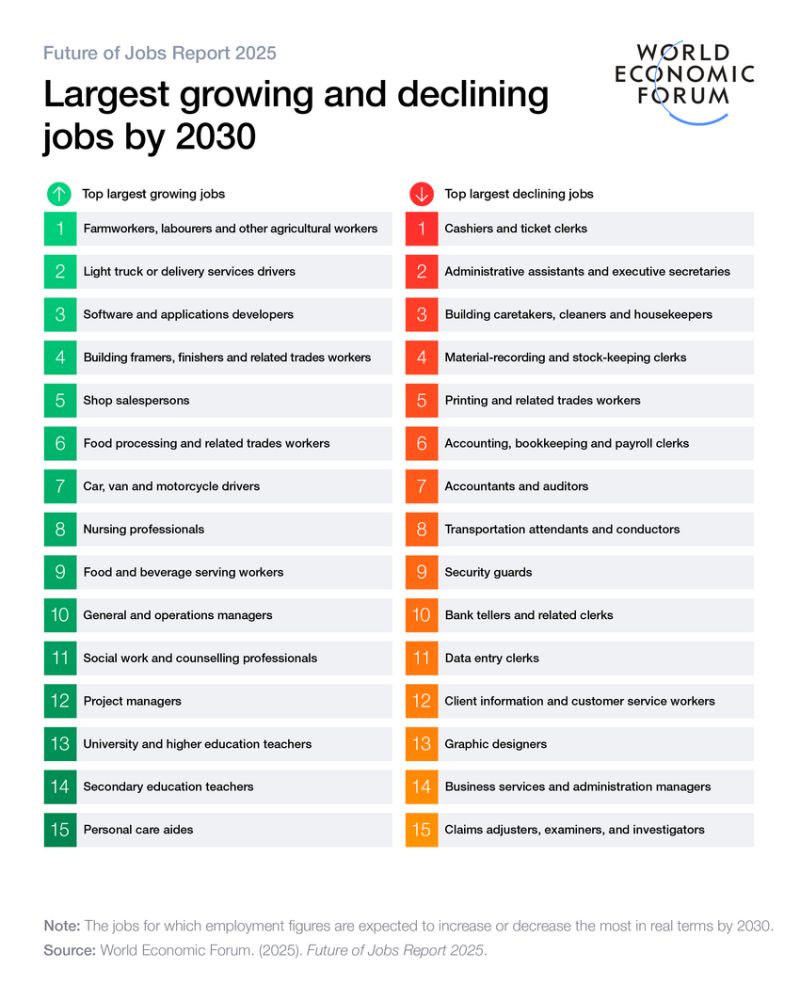 World Economic Forum Future of Jobs Report 2025
